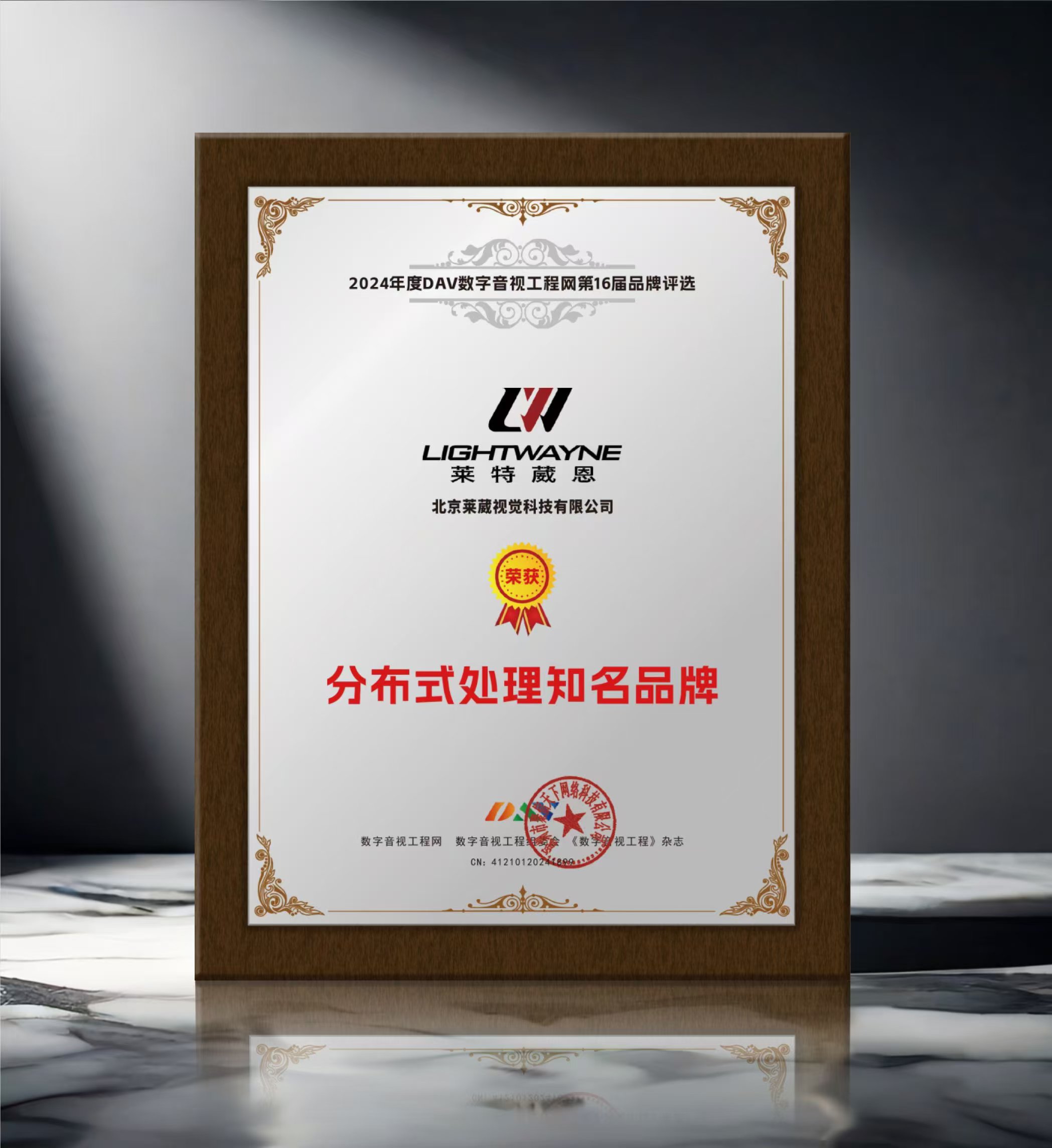 萊特葳恩（Lightwayne）榮獲“2024年度分布式處理知名品牌”